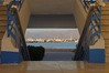 Вид с лестницы отеля на бухту